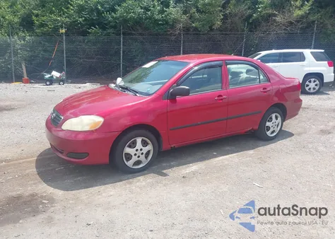 2006 Toyota Corolla Ce from USA, damaged, VIN JTDBR32E760091107